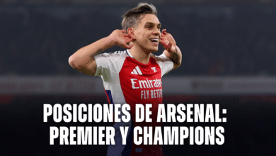 El Arsenal de Arteta busca un título este año. revisa posiciones de arsenal