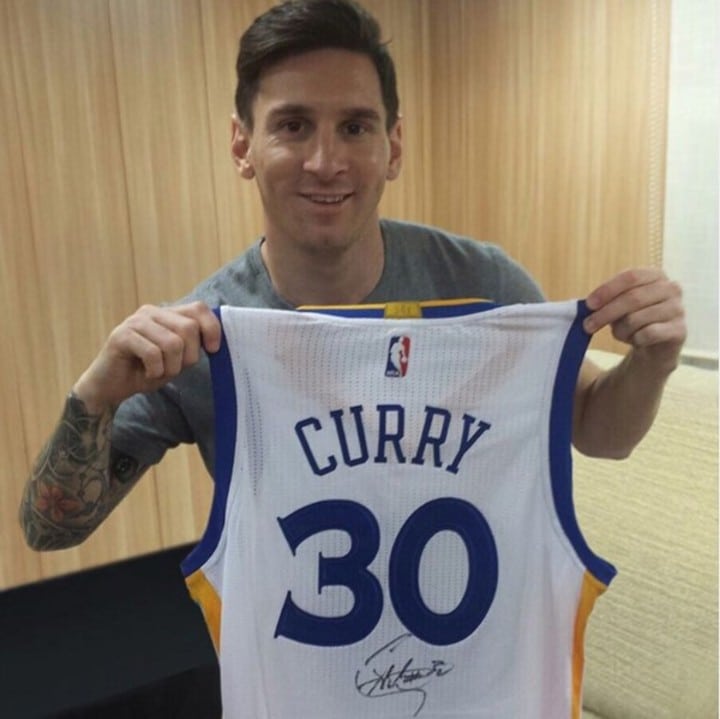 Stephen Curry x Lionel Messi, un dúo especial.