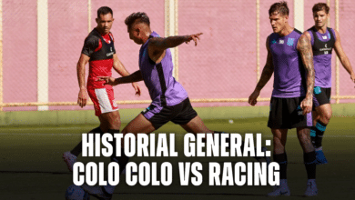Historial general entre Colo Colo vs Racing, con un sólo antecedente.
