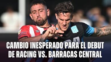 Racing y un cambio de escenario inesperado en el debut