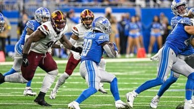 Detroit Lions vs Washington Commanders será el segundo partido de la Ronda Divisional de la NFL.