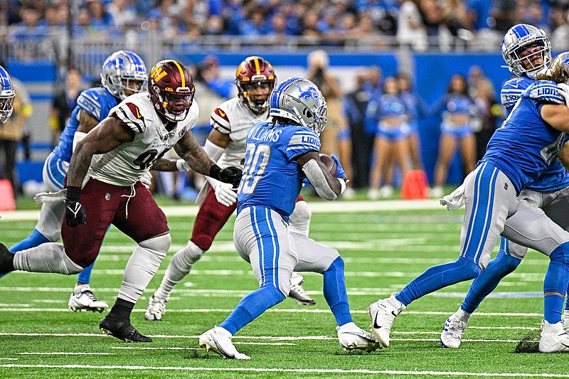 Detroit Lions vs Washington Commanders será el segundo partido de la Ronda Divisional de la NFL.