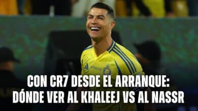 Cristiano Ronaldo titular en Al Khaleej vs Al Nassr