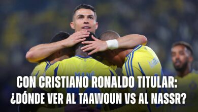 Cristiano Ronaldo titular en Al Taawoun vs Al Nassr