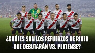 Los refuerzo de River que debutarán oficialmente ante Platense