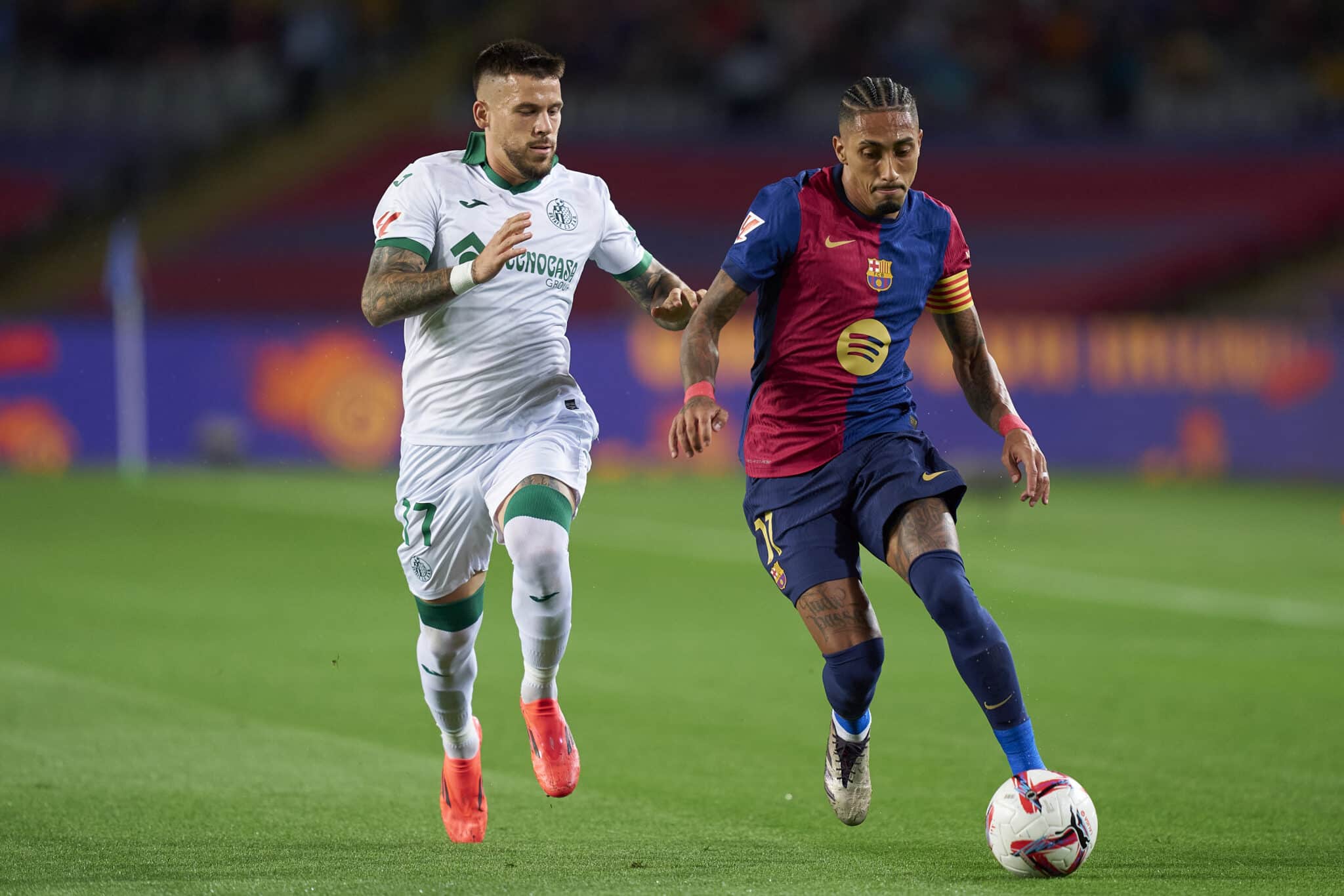 Raphinha FC Barcelona vs Getafe