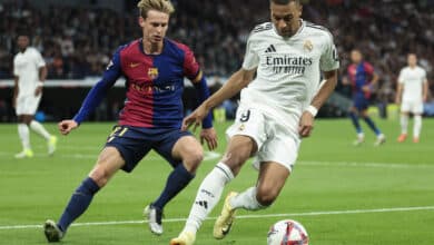 Kylian Mbappé Real Madrid vs Barcelona, la liga