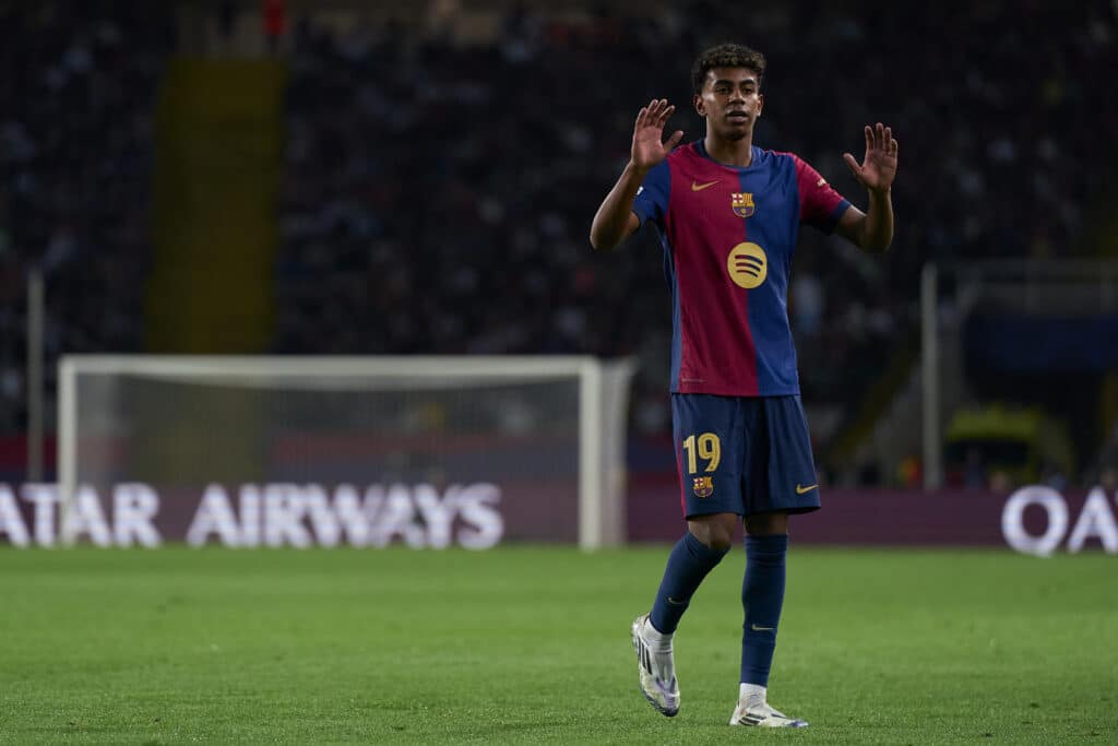 Lamine Yamal y un golazo para el 1-1 del Barcelona vs Real Madrid.
