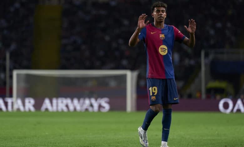 Lamine Yamal y un golazo para el 1-1 del Barcelona vs Real Madrid.