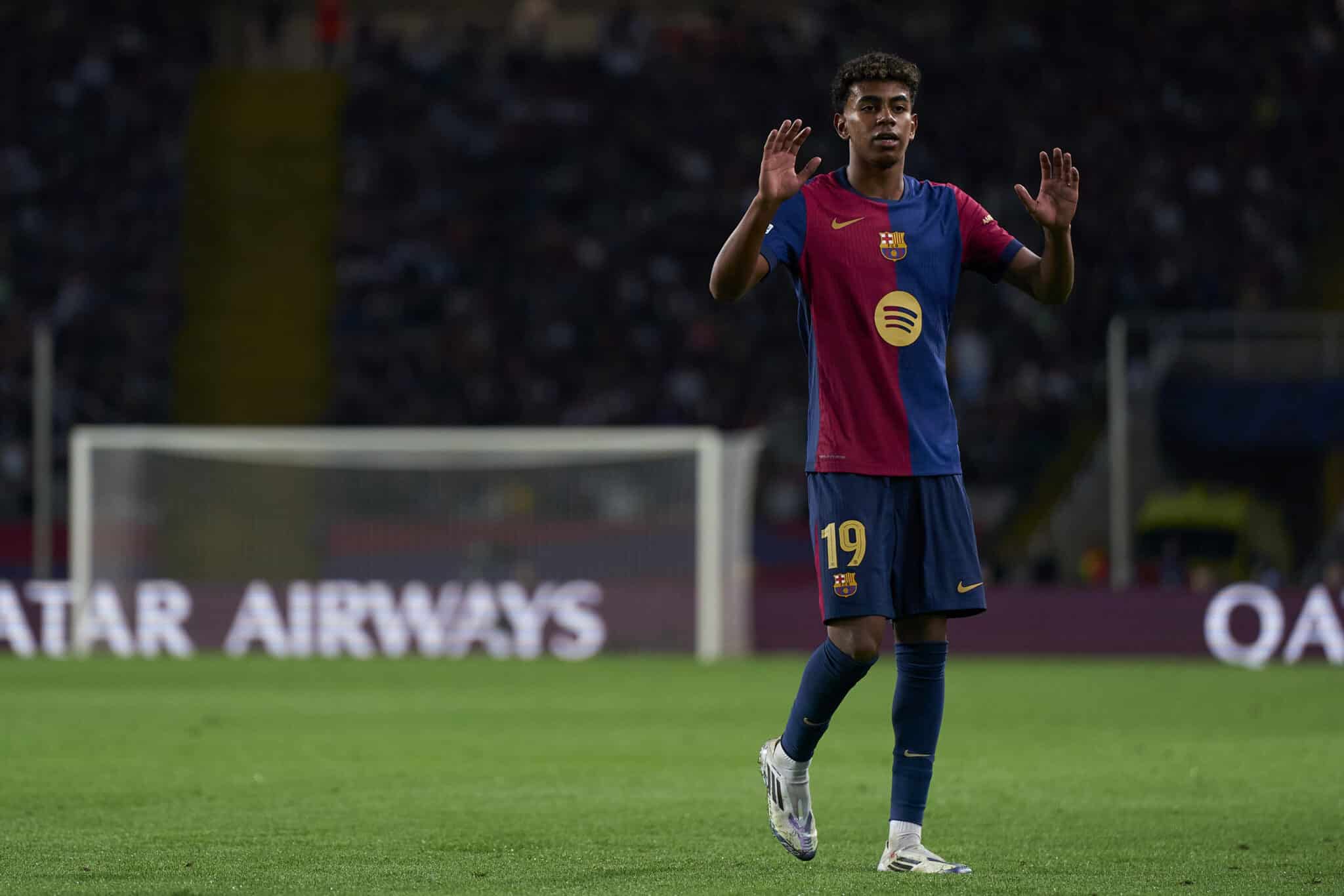 Lamine Yamal y un golazo para el 1-1 del Barcelona vs Real Madrid.