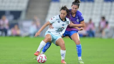 Charlyn Corral, la actual campeona de goleo de la Liga MX Femenil.