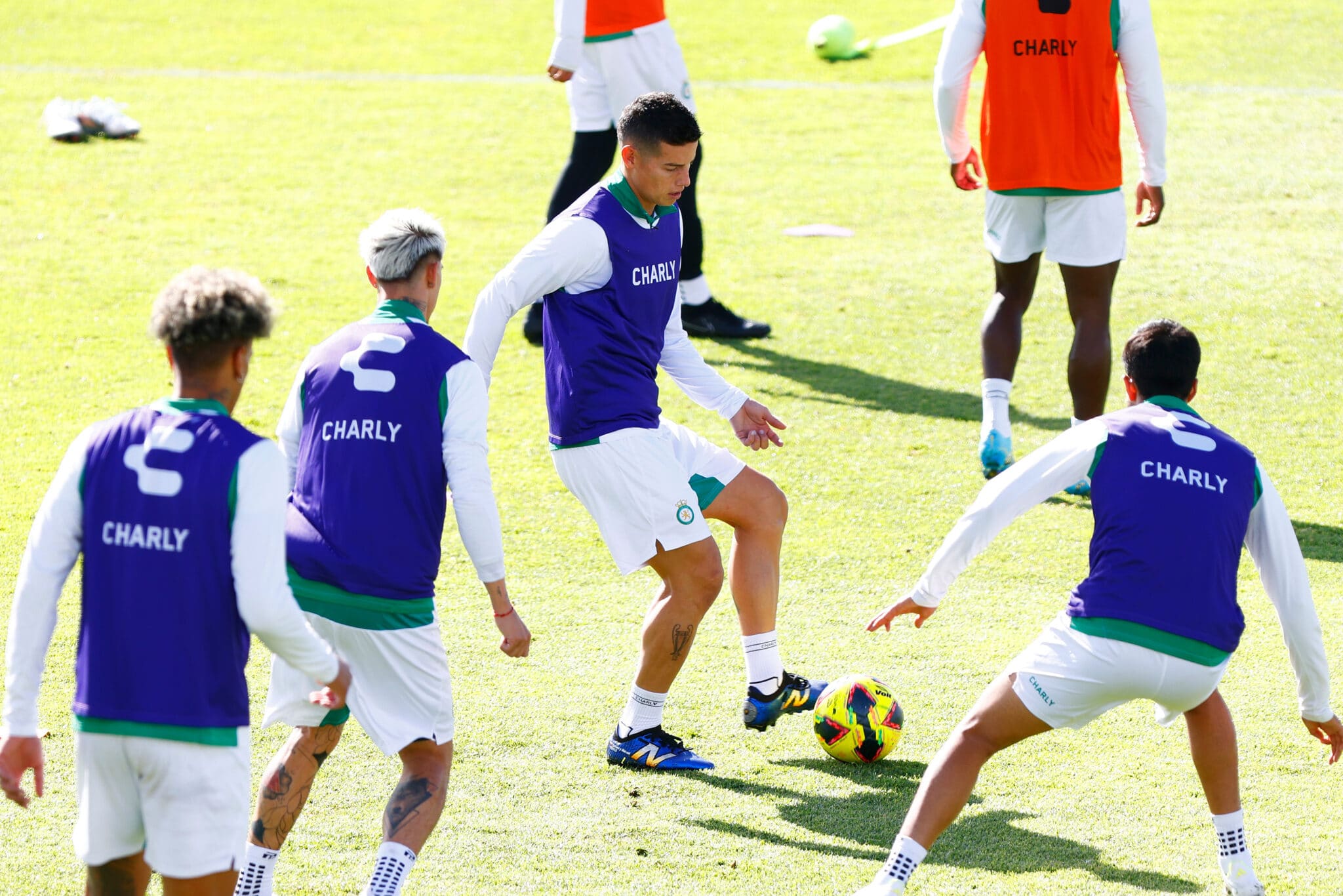 James Rodríguez entrenamiento León