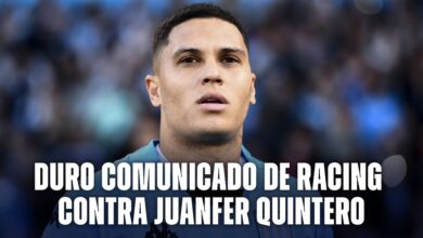 Racing emitió un duro comunicado contra Juanfer Quintero y lo bajó de la pretemporada
