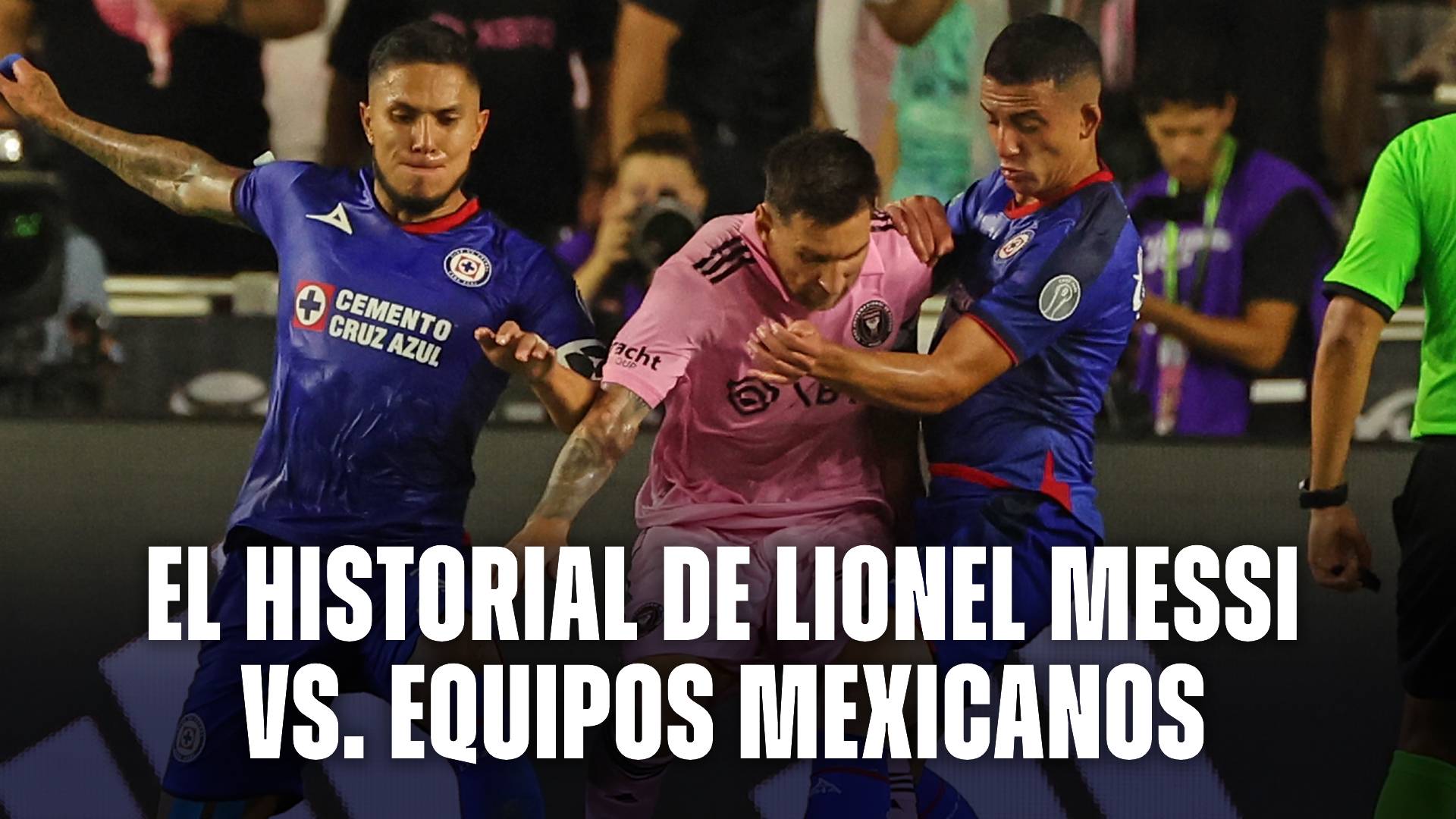 Todo el historial de Lionel Messi vs. equipos mexicanos