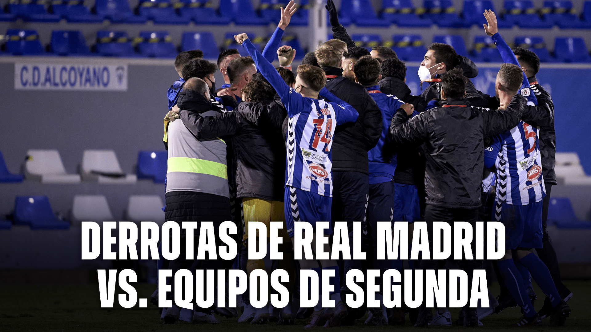 El Real Madrid sabe lo que es perder con equipos de segunda, el repaso histórico de los últimos 25 años.