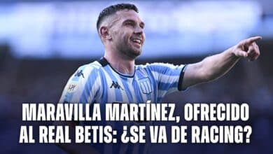 Maravilla Martínez fue ofrecido al Betis: ¿se va de Racing?