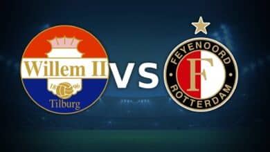Willem II vs Feyenoord por la Eredvisie de los Países Bajos.