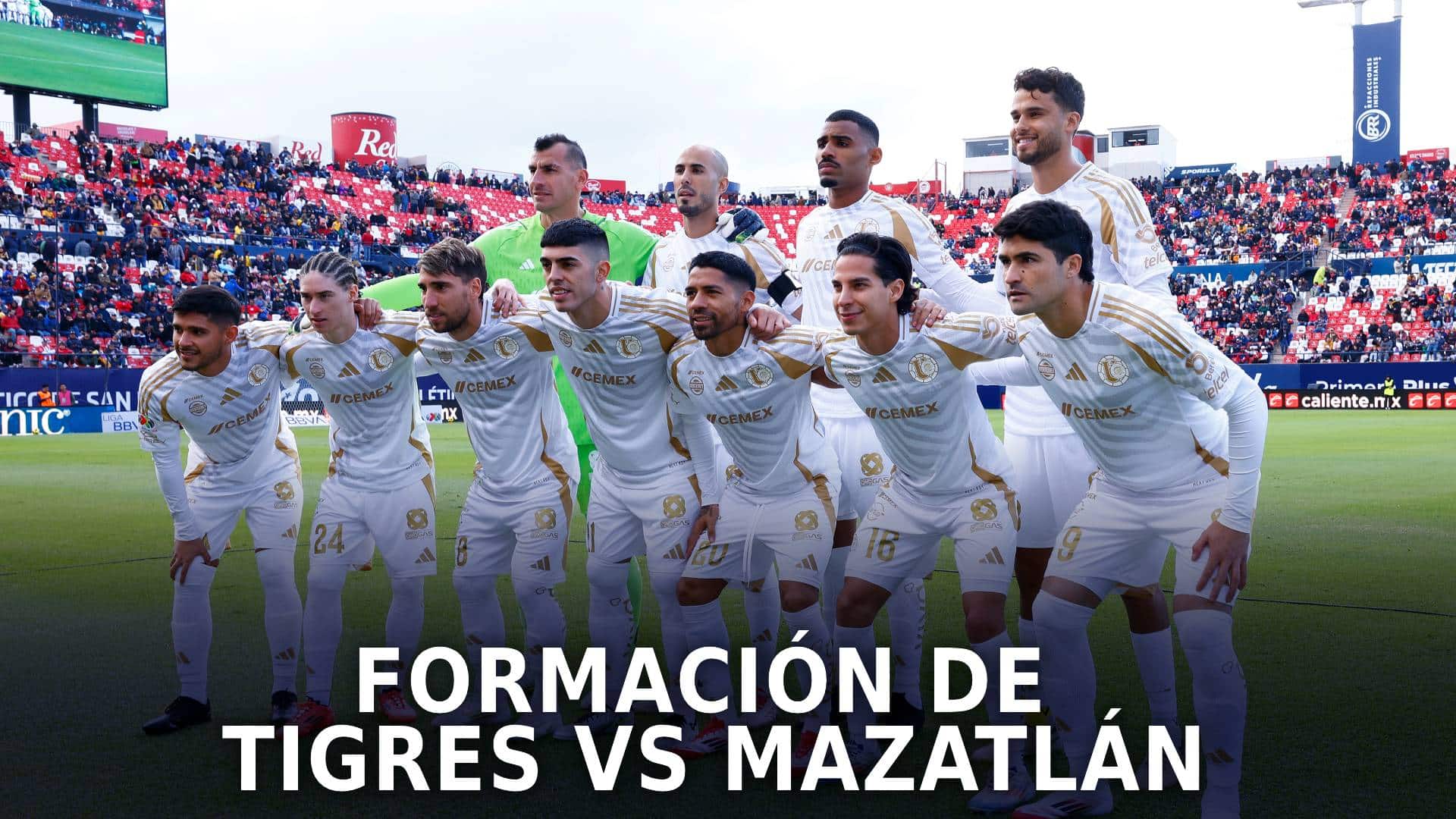 Tigres vs Mazatlán por la fecha 2 del Clausura 2025
