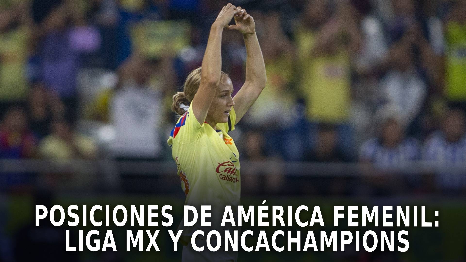 Posiciones de América Femenil en el Clausura 2025