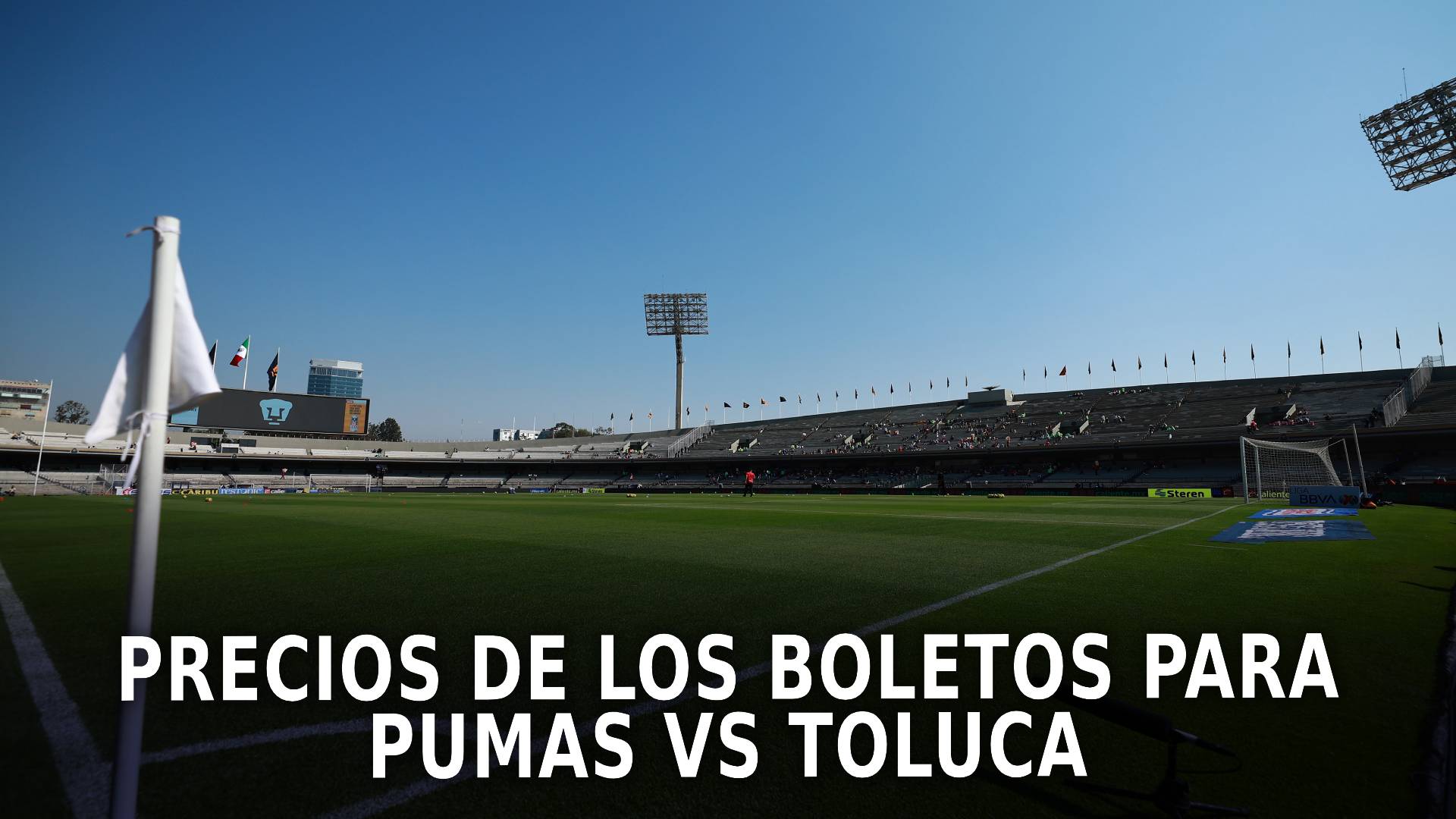 Pumas vs Toluca por la J4 de la Liga MX