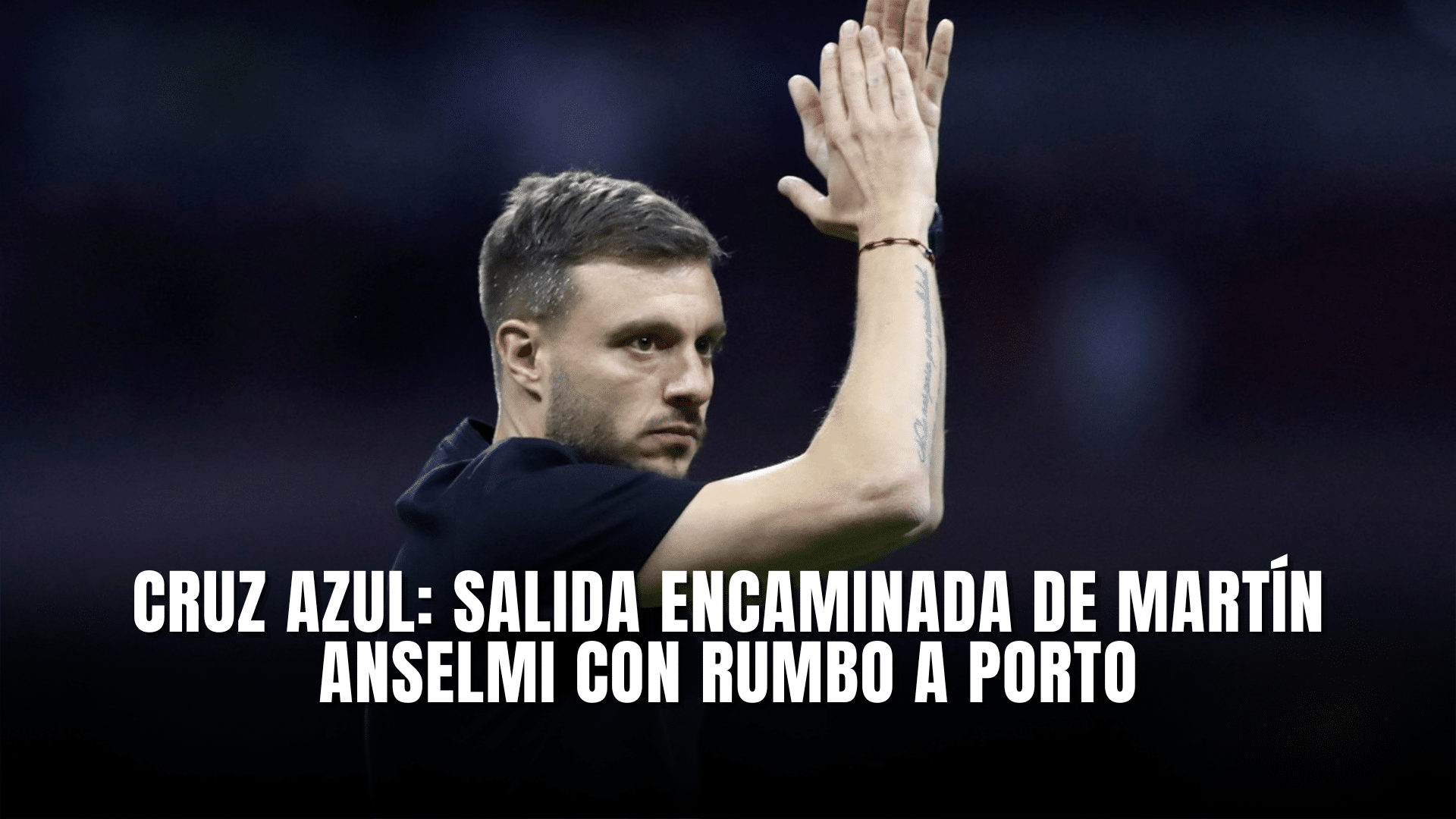 Cruz Azul salida encaminada de Martín Anselmi rumbo al Porto