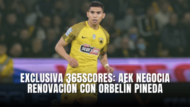 Exclusiva 365Scores AEK negocia renovación con Orbelín Pineda