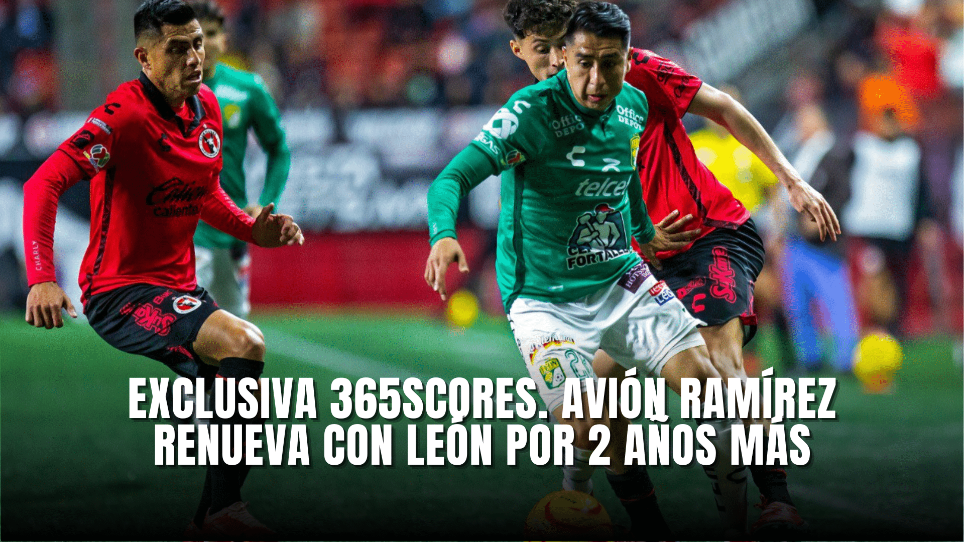 Exclusiva 365Scores Avión Ramírez renueva con León por 2 años más