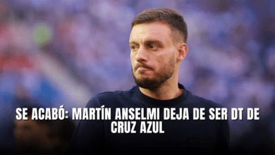 Martin Anselmi deja de ser DT de Cruz Azul