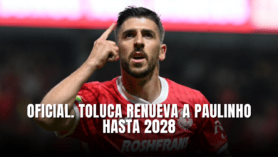 Toluca renueva a Paulinho hasta 2028