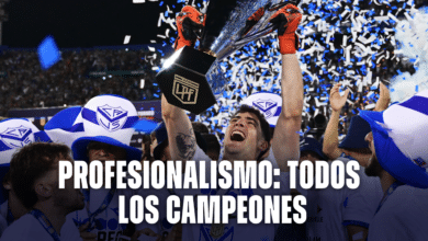 La lista completa de todos los campeones del profesionalismo argentino.