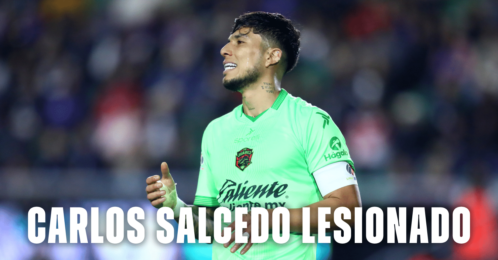 Carlos Salcedo Lesionado