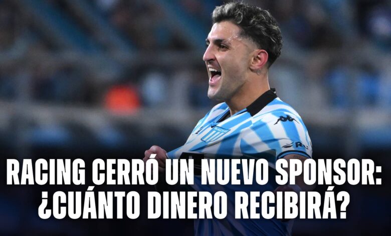 Nuevo main sponsor para la camiseta de Racing Club: la cifra millonaria que recibirá
