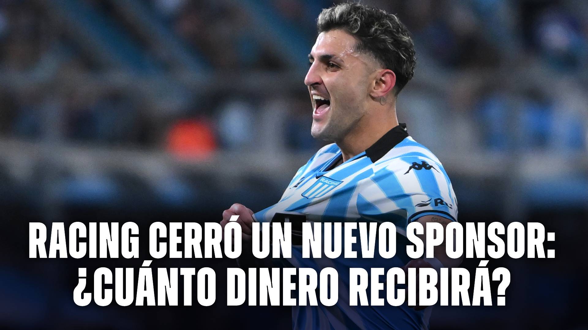 Nuevo main sponsor para la camiseta de Racing Club: la cifra millonaria que recibirá