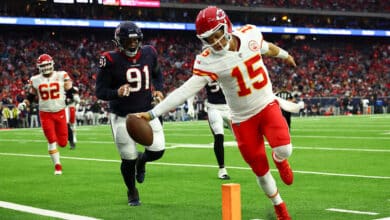 Kansas City Chiefs vs Houston Texans será el primer partido de la Ronda Divisional de la NFL.