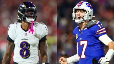 Buffalo Bills vs Baltimore Ravens será el último partido de Playoffs de la NFL durante este domingo.