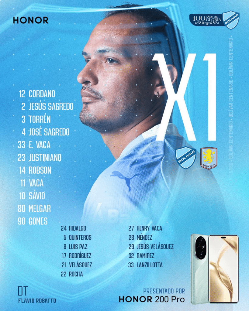 bolivar vs aston villa