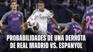 Real Madrid vs Espanyol de Barcelona: probabilidades de una derrota del Merengue