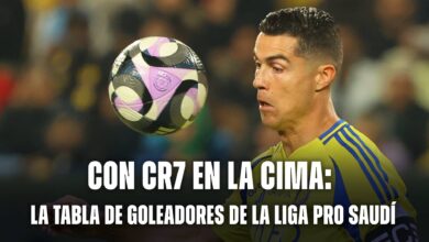 Cristiano Ronaldo lidera la tabla goleadores Liga Pro de Arabia Saudita