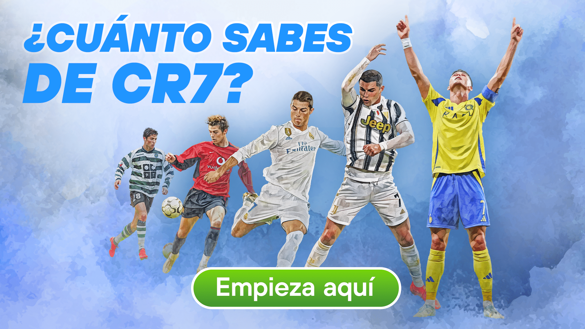 Responde este quiz sobre Cristiano Ronaldo