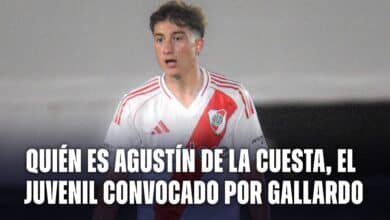 Agustín De La Cuesta, el nuevo juvenil que subió Gallardo a la Primera de River