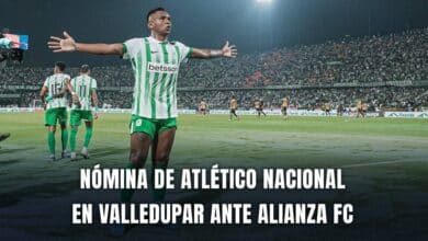 Alianza vs. Atlético Nacional Liga BetPlay 2025 nómina