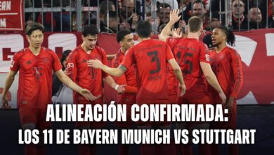 Los 11 de Bayern Munich vs Stuttgart