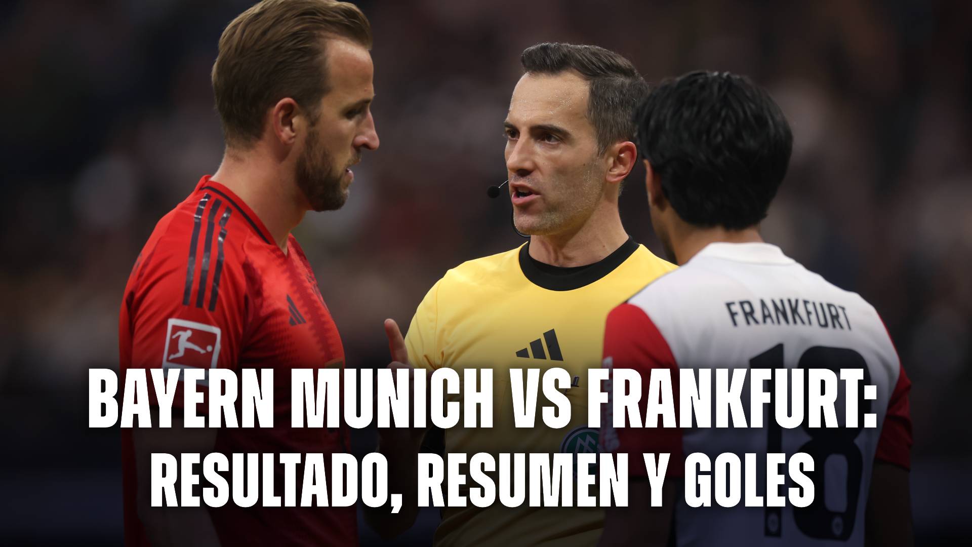 Bayern Munich vs Eintracht Frankfurt: resultado, resumen y goles