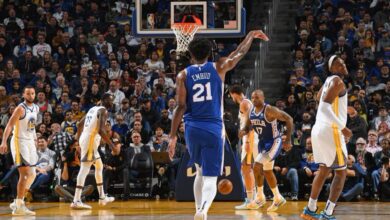 76ers vs Warriors será uno de los partidos más esperados de la jornada de sábado de la NBA.