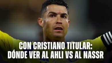 Cristiano Ronaldo, titular en el partido entre Al Ahli vs Al Nassr