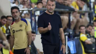 Flick con posiciones de Barcelona