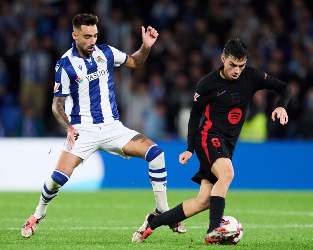 Pedri Barcelona vs Real Sociedad