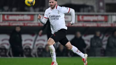 AC Milán vs Bologna por la Serie A.