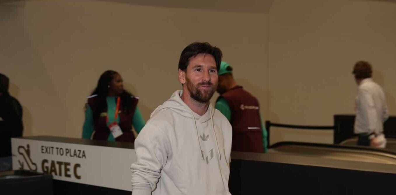 Lionel Messi, presente en el SuperBowl LIX.