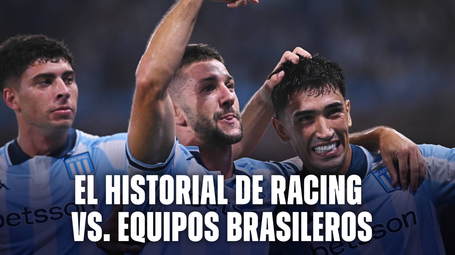 El historial de Racing vs equipos brasileños